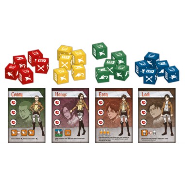 Attack on Titan: Le Dernier Rempart - Jeu de société - Don't Panic Games - Don t Panic Games