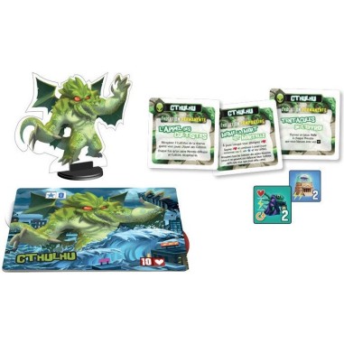 King of Tokyo Vf - Monster Pack Cthulhu - Jeu de société - Iello