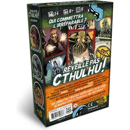 Réveille Pas Cthulhu! - Jeux de société - Don't Panic Games - Don t Panic Games