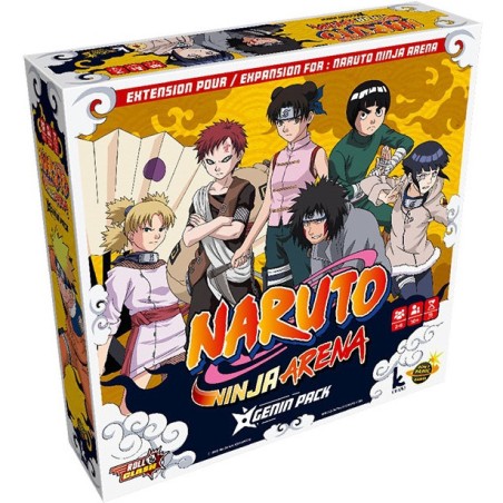 Naruto Ninja Arena - Extension Genin Pack - Jeux de société - Don't Panic Games - Don t Panic Games