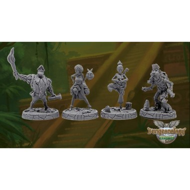 Dungeonology - Erasmus Expansion Box - Jeux de société - Ludus Magnus Studio - Don t Panic Games