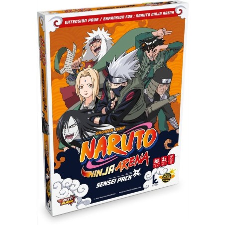 Naruto Ninja Arena - Extension Sensei Pack - Don't Panic Games - Jeux de société - Don t Panic Games