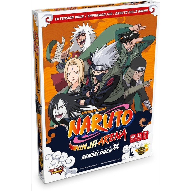Naruto Ninja Arena Extension Sensei Pack Don't Panic Games