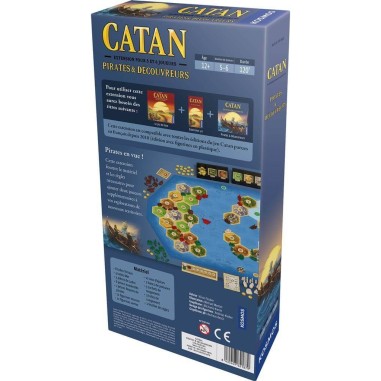 Catan : Pirates et Découvreurs 5/6 joueurs - Extension - Jeux de société - Kosmos