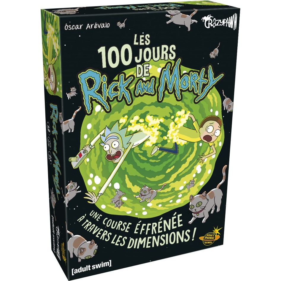 Les 100 Jours de Rick et Morty Don't Panic Games