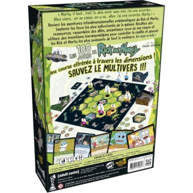 Les 100 Jours de Rick et Morty - Don't Panic Games - Jeux de société - Don t Panic Games