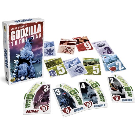 Godzilla Total War - Jeu de Cartes - Don t Panic Games