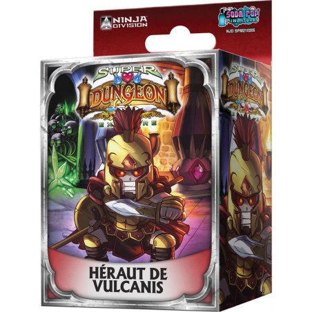 Super Dungeon Explore - Héraut de Vulcanis - Jeu de société - Edge Super Dungeon Explore - Héraut de Vulcanis - Jeu de société - Edge