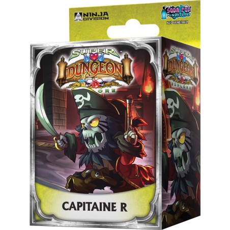 Super Dungeon Explore - Capitaine R - Jeu de société - Edge Super Dungeon Explore - Capitaine R - Jeu de société - Edge