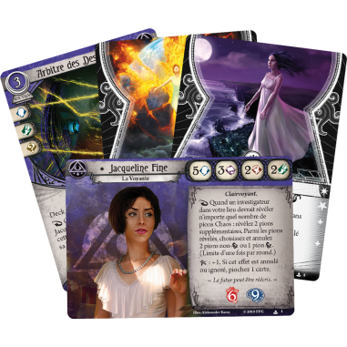 Jacqueline Fine - Horreur à Arkham Jeu de Cartes - Fantasy Flight Games