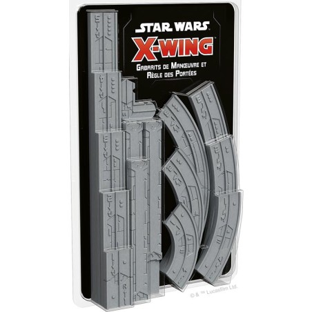 Gabarits de Manoeuvre et Règle des Portées - Star Wars X-Wing 2.0 - Fantasy Flight Games