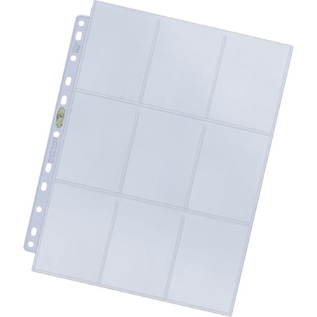 : 100 feuilles de classeur platinum - Ultra Pro