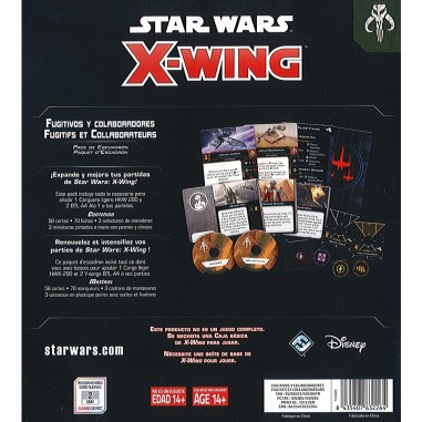 Fugitifs et Collaborateurs - Star Wars X-Wing 2.0 - Atomic Mass Games