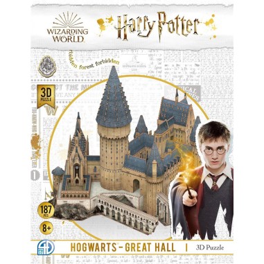 Harry Potter: La Grande Salle 3D Puzzle - Jeux classiques - 4D Cityscape Worldwide Limited
