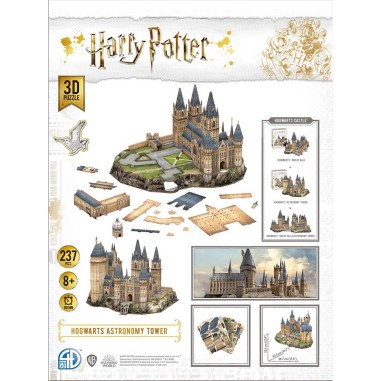 Harry Potter: La Tour d'Astronomie 3D Puzzle - Jeux classiques - 4D Cityscape Worldwide Limited