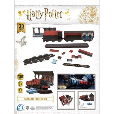 Harry Potter: Le Poudlard Express 3D Puzzle - Jeux classiques - 4D Cityscape Worldwide Limited