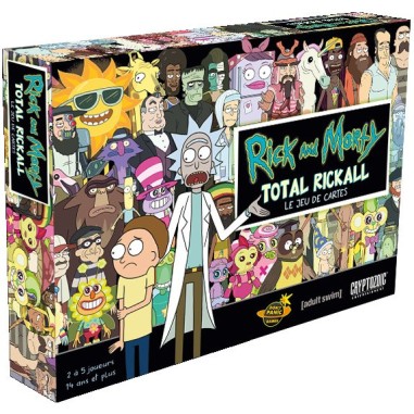 Rick and Morty : Total Rickall - Le Jeu de Cartes - Don t Panic Games