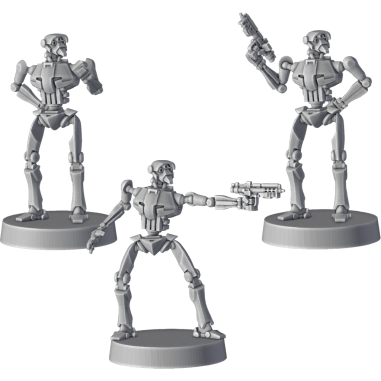 Super Droïde Tactique - Extension Commandant - Star Wars Légion - Atomic Mass Games