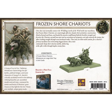 Le Trône de Fer: le Jeu de Figurines - Chars de la Grêve Gelée - Jeux de figurines - Edge Le Trône de Fer: le Jeu de Figurines - Chars de la Grêve Gelée - Jeux de figurines - Edge