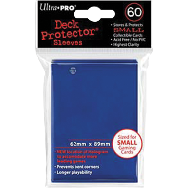 Ultra Pro : 60 sleeves Japonais Bleu - 62x89mm