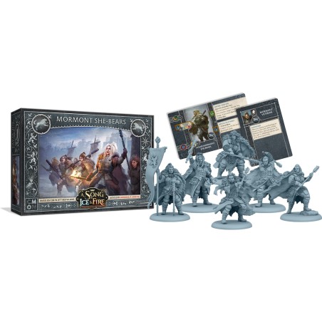 Le Trône de Fer: le Jeu de Figurines - Ourses Mormont - Jeux de figurines - Cmon Le Trône de Fer: le Jeu de Figurines - Ourses Mormont - Jeux de figurines - Cmon