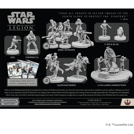 Défenseurs de la Base Echo - Boite de Forces Armées - Star Wars Légion - Atomic Mass Games