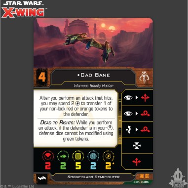 Chasseur de Classe Rogue - Star Wars X-Wing 2.0 - Atomic Mass Games