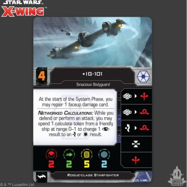 Chasseur de Classe Rogue - Star Wars X-Wing 2.0 - Atomic Mass Games
