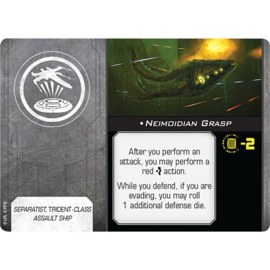 Wing 2.0: Trident-class Assault Ship - Fantasy Flight Games - Jeux de figurines - Atomic Mass Games