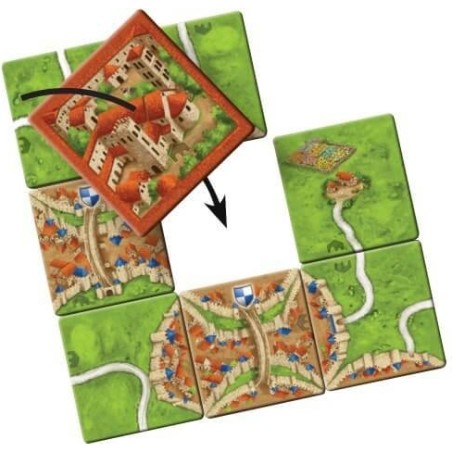 Carcassonne : Maire et Monastères - Extension - Jeux de société - Z-man Games
