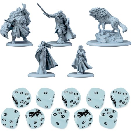 Le Trône de Fer: le Jeu de Figurines - Starter Stark - Jeux de figurines - Cmon Le Trône de Fer: le Jeu de Figurines - Starter Stark - Jeux de figurines - Cmon