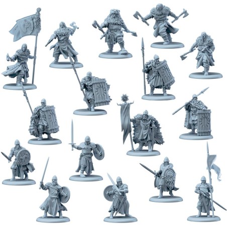 Le Trône de Fer: le Jeu de Figurines - Starter Stark - Jeux de figurines - Cmon Le Trône de Fer: le Jeu de Figurines - Starter Stark - Jeux de figurines - Cmon
