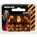 Zombicide : Set de dés Marrons - Edge