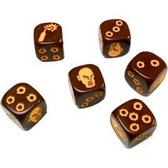 Zombicide : Set de dés Marron - Jeux de sociétéEsprit Jeu - Edge 2