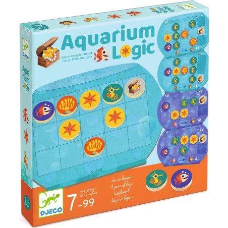 Aquarium Logic - Jeu de logique enfant - Djeco