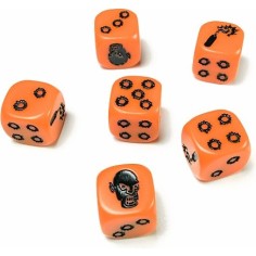 Zombicide : Set de dés orange - Jeux de société - Edge 2