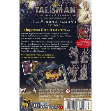 La Source Sacrée - Extension - TalismanEsprit Jeu - Edge
