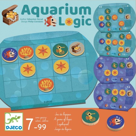 Aquarium Logic - Jeu de logique enfant - Djeco