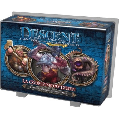 La Couronne du Destin - Extension Descent - Jeux Edge - Fantasy Flight Games