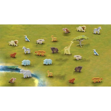 Wild: Serengeti - 404 Editions - Jeux de société - Don t Panic Games