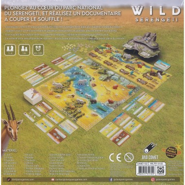 Wild: Serengeti - 404 Editions - Jeux de société - Don t Panic Games