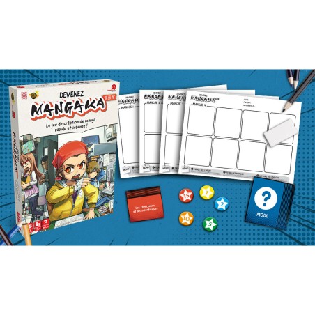 Devenez Mangaka - Jeu de créations artistiques Manga - Don t Panic Games
