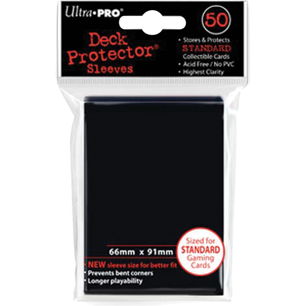 : 50 sleeves Standard Noir 66x91mm Ultra Pro