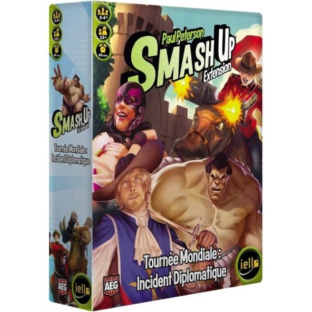 Smash Up - Tournée Mondiale: Incident Diplomatique - Jeux de société - Iello