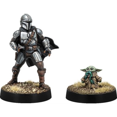 Star Wars: Légion - Din Djarin & Grogu - Jeux de figurines - Atomic Mass Games