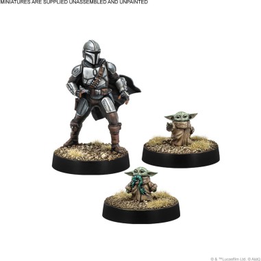 Star Wars: Légion - Din Djarin & Grogu - Jeux de figurines - Atomic Mass Games