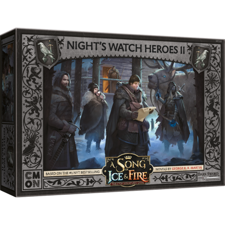 Le Trône de Fer: le Jeu de Figurines - Héros de la Garde de Nuit Ii - Jeux de figurines - Cmon