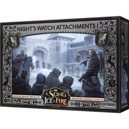 Le Trône de Fer: le Jeu de Figurines - Attachements de la Garde de Nuit 1 - Jeux de figurines - Cmon Le Trône de Fer: le Jeu de Figurines - Attachements de la Garde de Nuit 1 - Jeux de figurines - Cmon