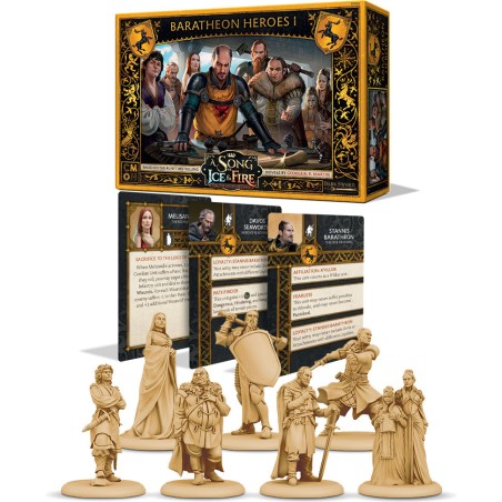 Le Trône de Fer: le Jeu de Figurines - Héros Barathéon 1 - Jeux de figurines - Cmon Le Trône de Fer: le Jeu de Figurines - Héros Barathéon 1 - Jeux de figurines - Cmon
