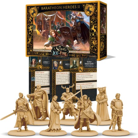 Le Trône de Fer: le Jeu de Figurines - Héros Barathéon 2 - Jeux de figurines - Cmon